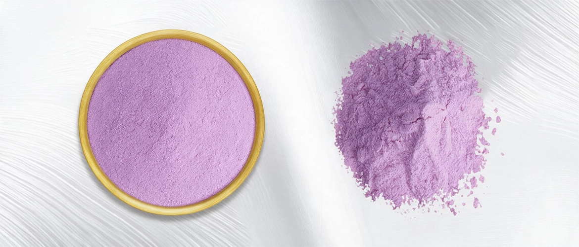 dehydrated purple yam powder