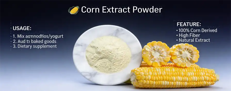 Pure Corn Extract Powder Pure Corn Extract Powder