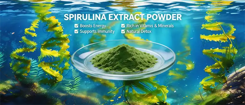 Spirulina extract tablets