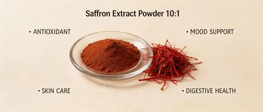 Saffron extract powder 10:1 Saffron extract powder 10:1