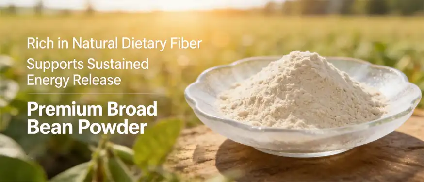 Broad bean powder