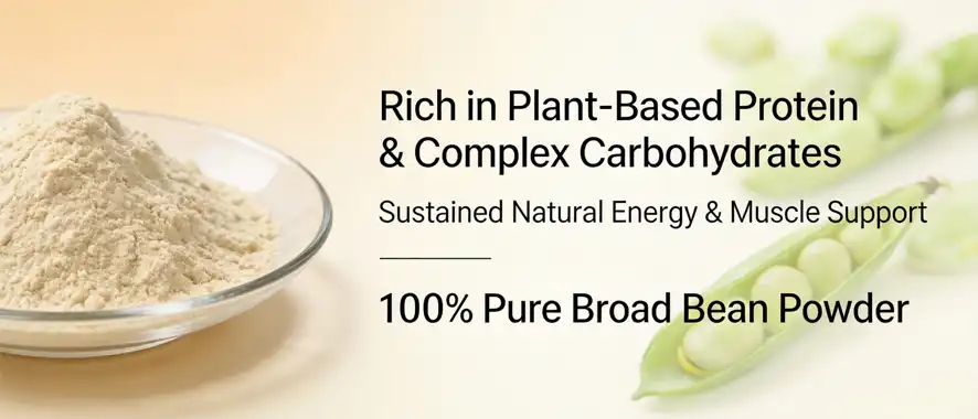 Broad bean powder