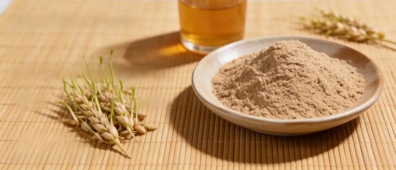 Barley sprout flour