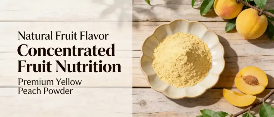 Yellow peach powder Yellow peach powder