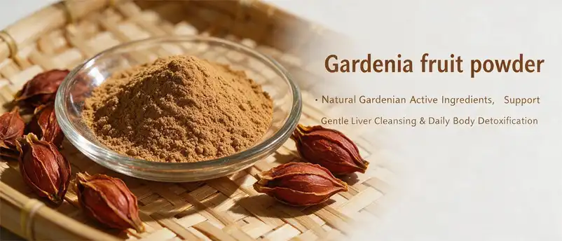 Gardenia fruit powder
