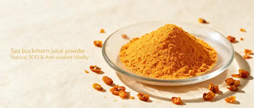 Sea buckthorn juice powder