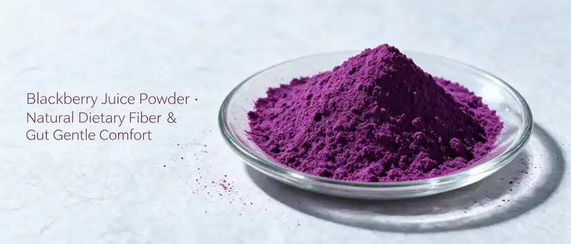 Blackberry juice powder
