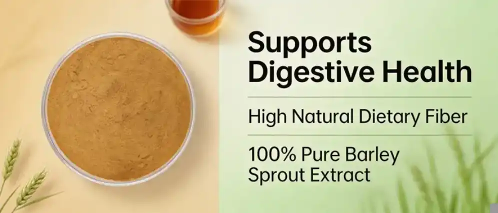 Barley sprout flour