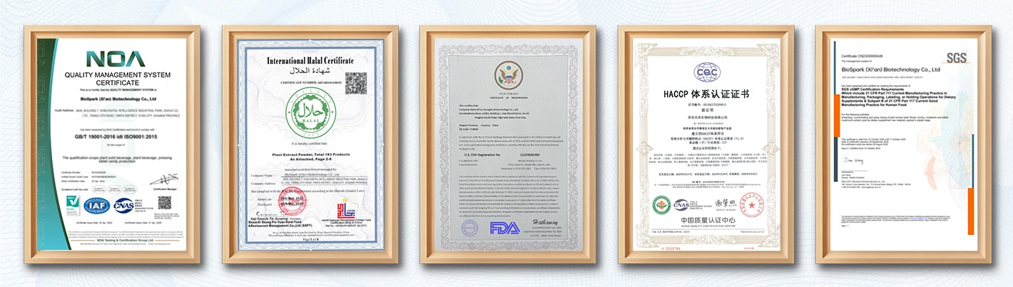 Certifications