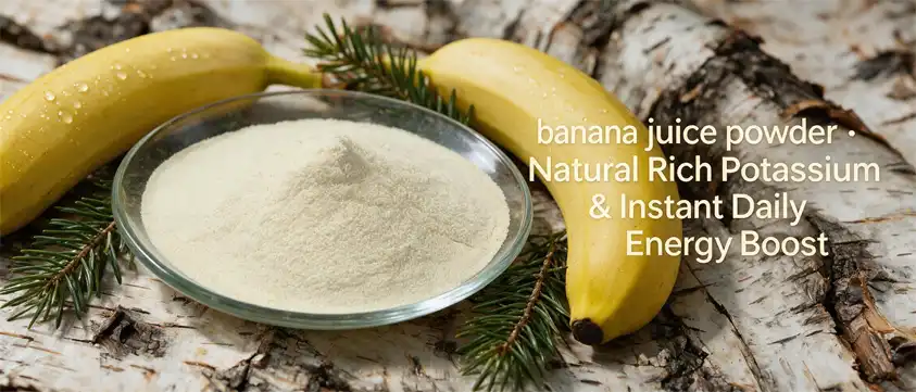 Banana juice powder Banana juice powder