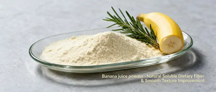 Banana juice powder