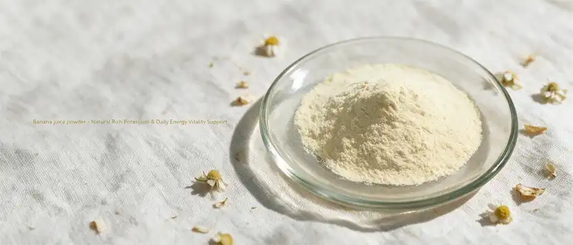 Banana juice powder Banana juice powder