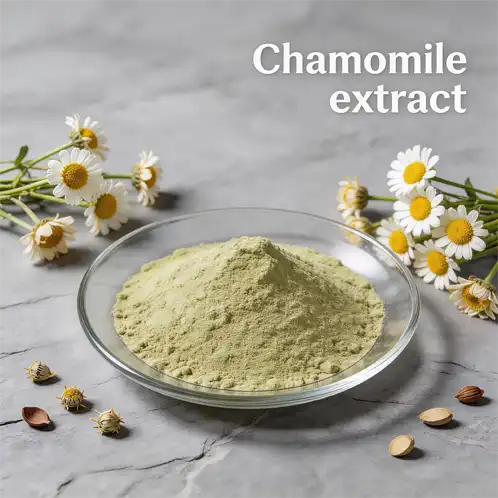 How Chamomile Extract Supports Stress and Anxiety Relief？