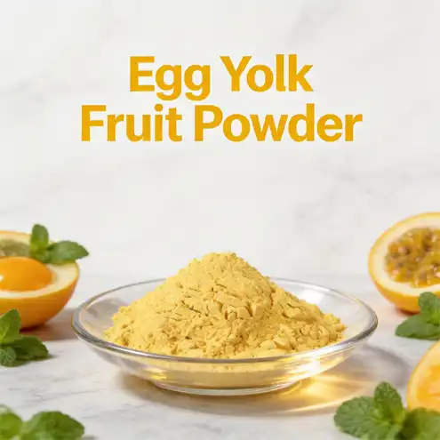 What Are the Uses of Egg Yolk Fruit Powder in Foods?